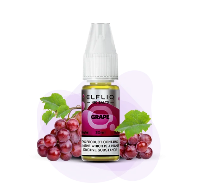 Сольова рідина Elf Bar Elfliq Grape 30 ml