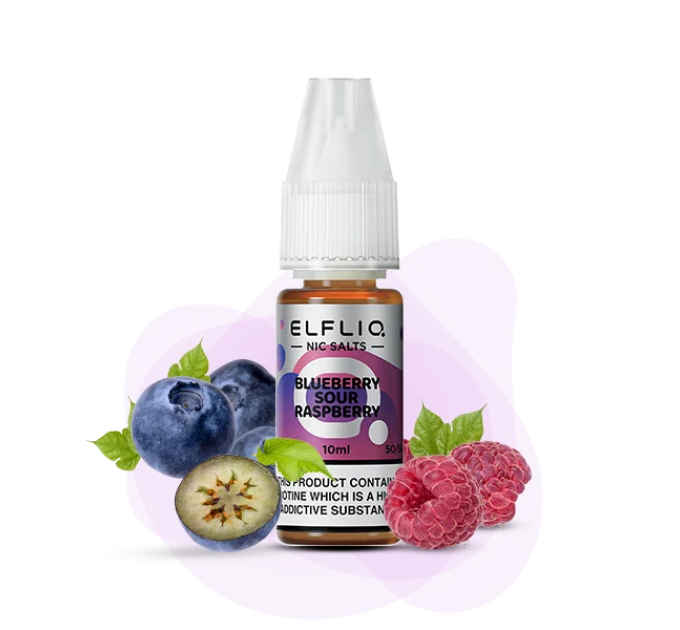 Сольова рідина Elf Bar Elfliq Blueberry Sour Raspberry 30 ml