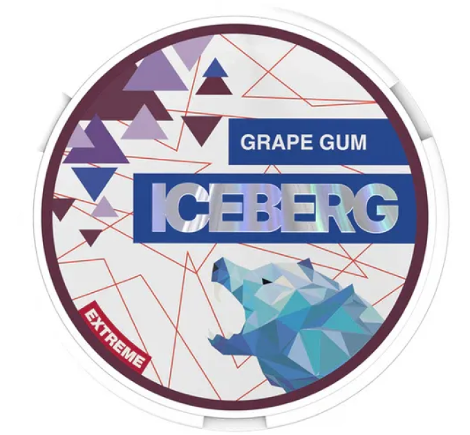 Снюс ICEBERG 50mg Grape Gum Купити в Броварах