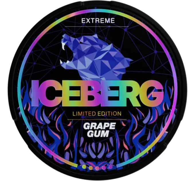 Снюс ICEBERG 150mg Grape Gum Купити в Житомірі