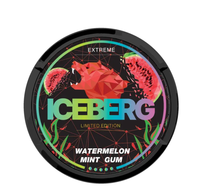 Снюс ICEBERG 150mg Watermelon Mint Gum Купити в Сумах