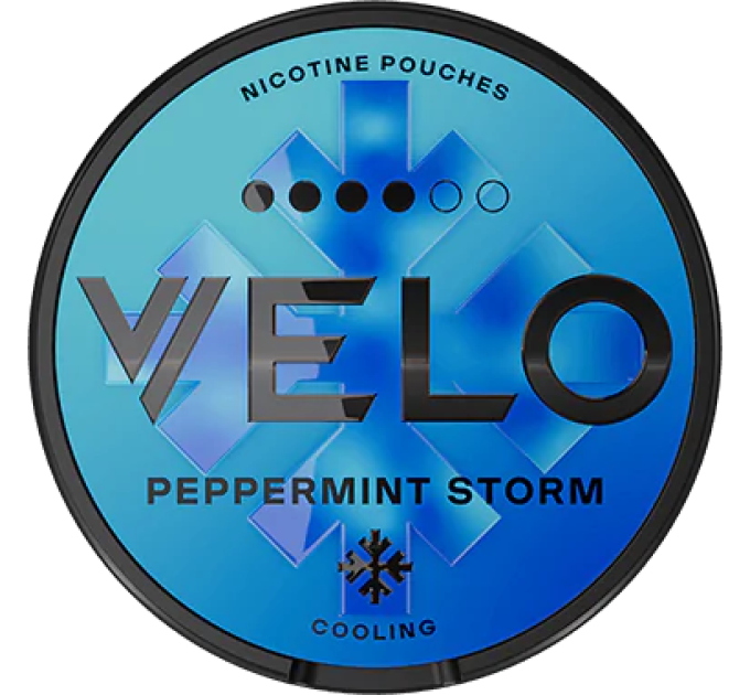 Снюс VELO Pepermint Storm 11mg (Шведский)