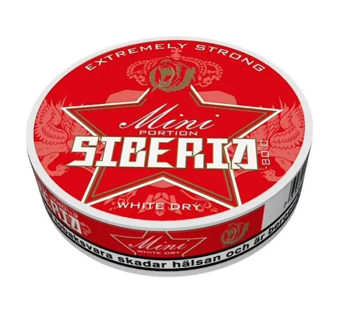 Снюс Siberia Mini White Dry КУПИТИ В ЧЕРКАСАХ ТА УКРАЇНІ