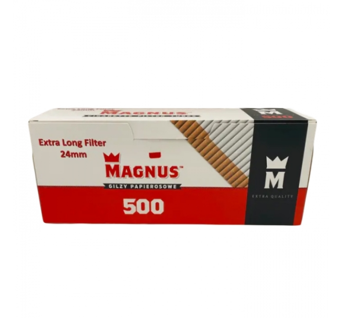 Гільзи для набивання сигарет Magnus Extra Long Filter"500 Купити в Україні