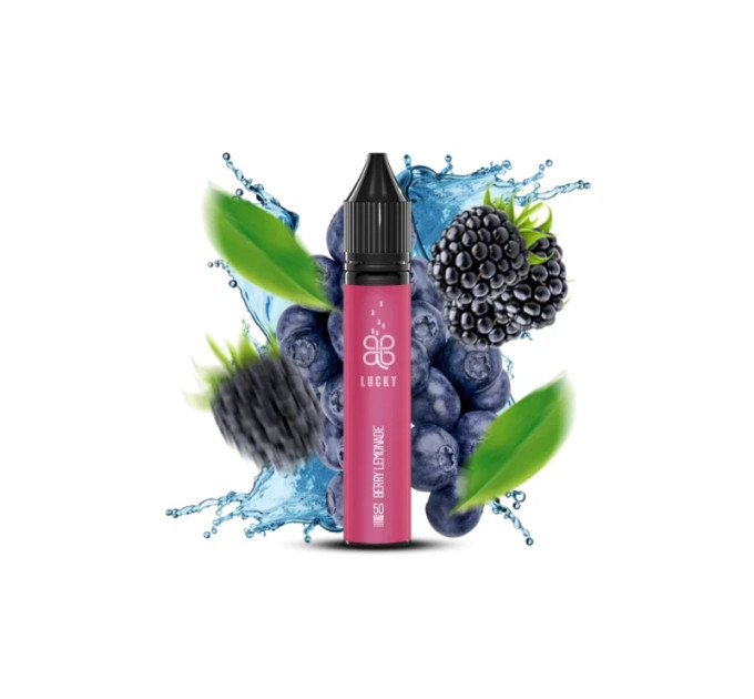 Жидкость на солевом никотине Lucky Berry Lemonade (Ягоды Лимонад) 30 мл