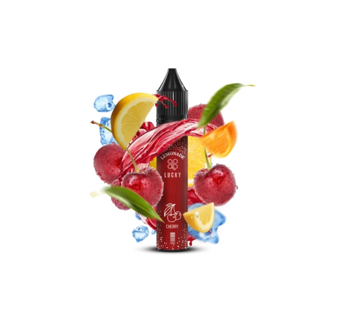Жидкость на солевом никотине Lucky Cherry Lemonade (Вишневый Лимонад) 30 мл c Доставкой по Украине