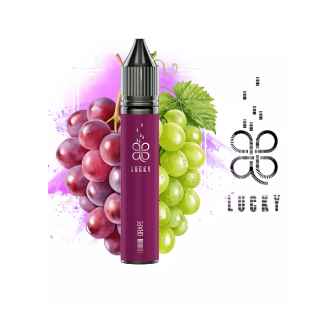 Солевая жидкость Lucky Salt 30 мл (50 мг) - Grape (Виноград)
