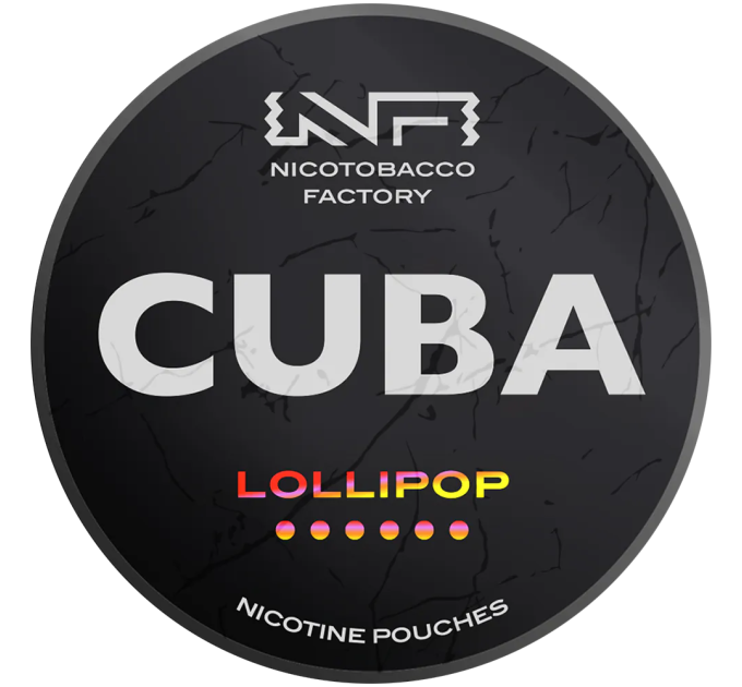 Куба черный леденец Lollipop