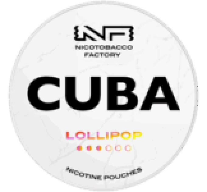 Куба Біла льодяник Lollipop
