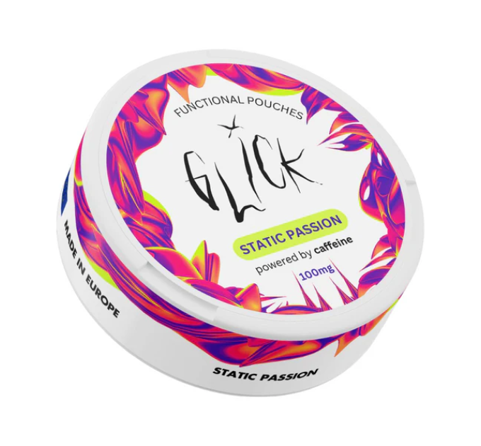 Кофеїнові Паучі Glick Static Passion 100 мг