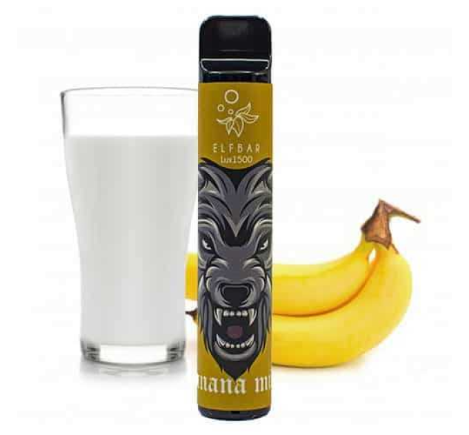 Elf Bar 1500 Lux — Банан Молоко (Banana Milk)