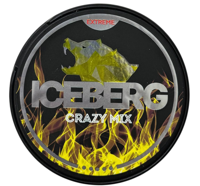 Снюс ICEBERG 50mg Crazy Mix – купити онлайн, нікотин без диму
