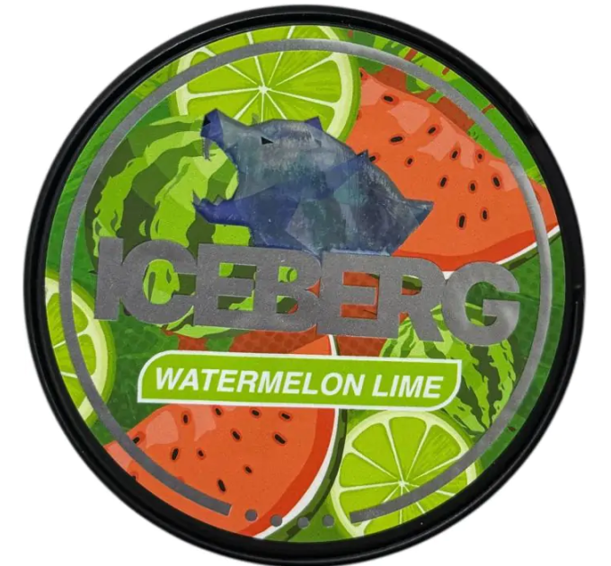 ICEBERG 50mg Watermelon Lime міцні нікотинові паучі кавун лайм