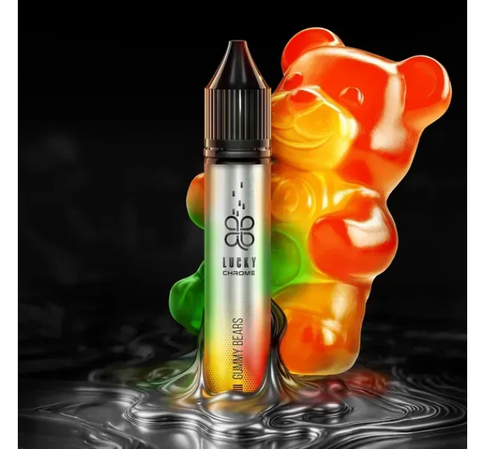 Lucky Chrome Gummy Bears 30 мл 50 мг рідина