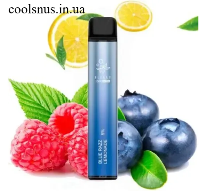 Одноразовый POD Elf Bar Ultra 1500 Blue Razz Lemonade