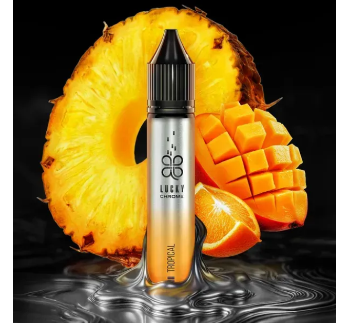 Жидкость Lucky Chrome Tropical 30мл 50мг тропический микс для POD
