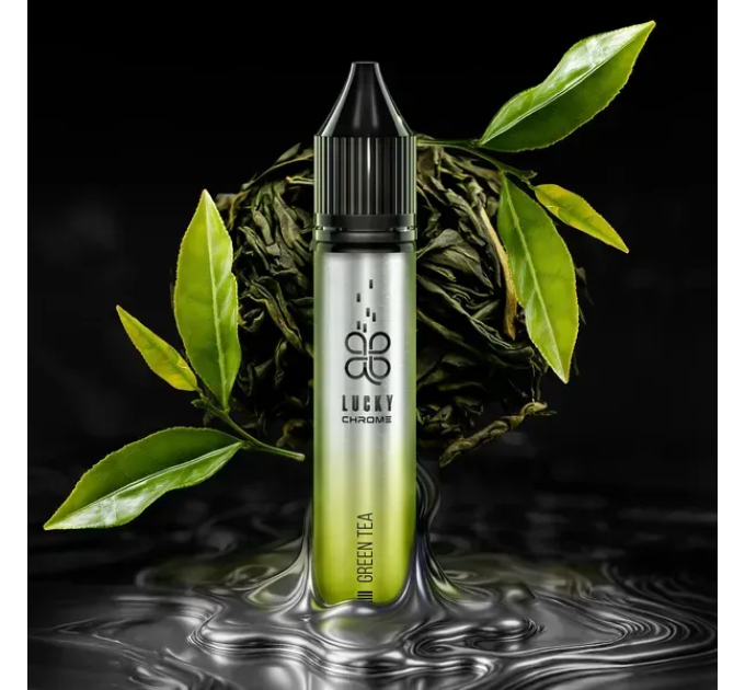 Рідина Lucky Chrome Green Tea 30мл 50мг зелений чай для POD