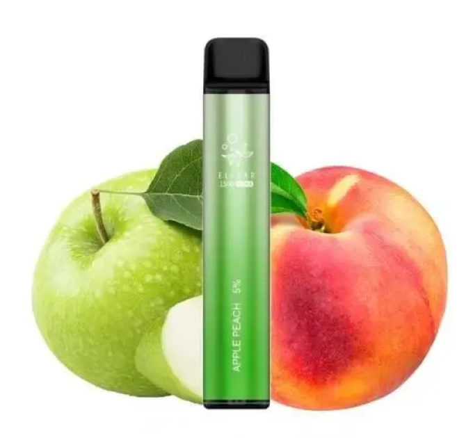 Одноразовый POD Elf Bar Ultra 1500 Apple Peach