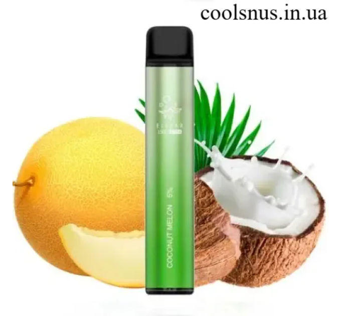 Одноразовый POD Elf Bar Ultra 1500 Coconut Melon