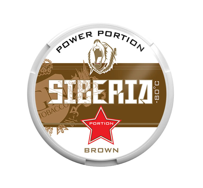 Снюс Siberia Brown Power Original Portion