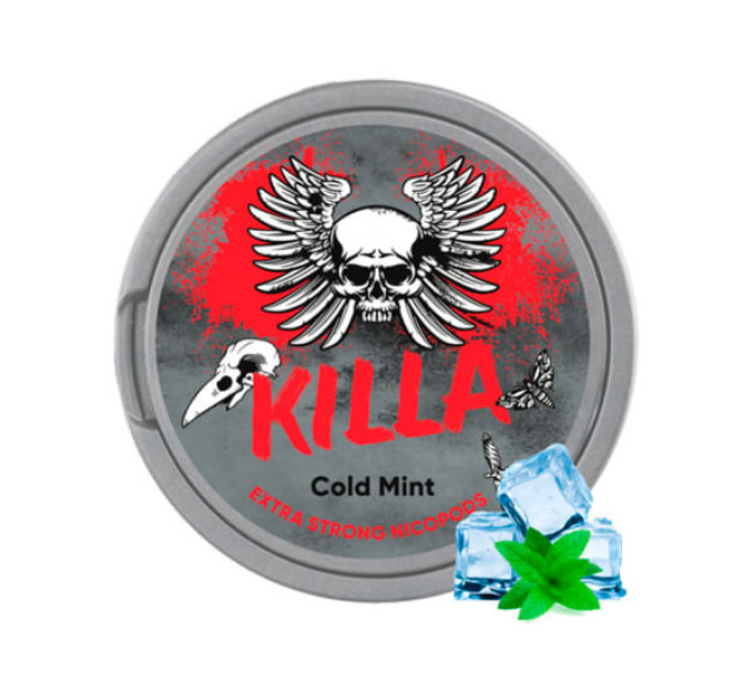 Killa Cold mint Товары бренда KILLA купить по выгодной цене в https://coolsnus.in.ua/katalog-snyusa/killa-snus