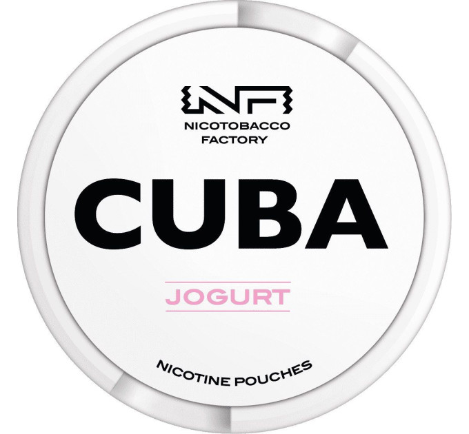 Снюс Cuba white Jogyrt 16mg