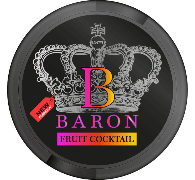 Снюс Baron Fruit Cocktail 50 mg Купити у Херсоні