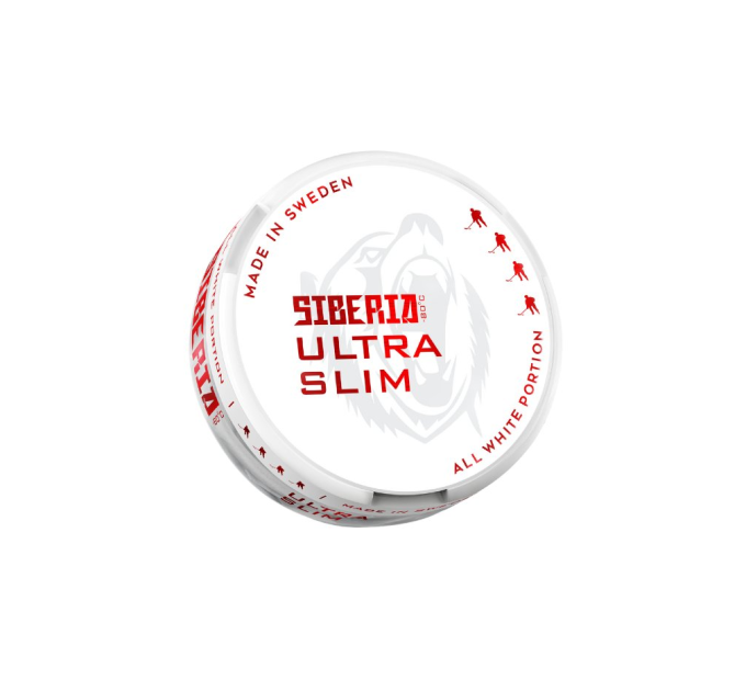 Снюс Siberia All White Ultra Slim 33mg