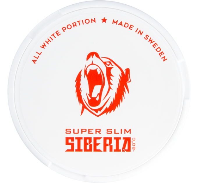 Снюс Сибірський All White Super Slim 33мг