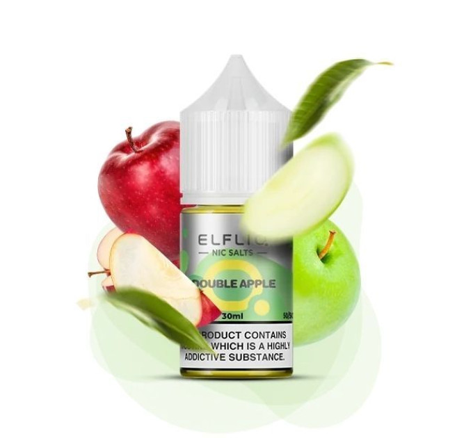 Сольова рідина Elf Bar Elfliq Double Apple 30 ml